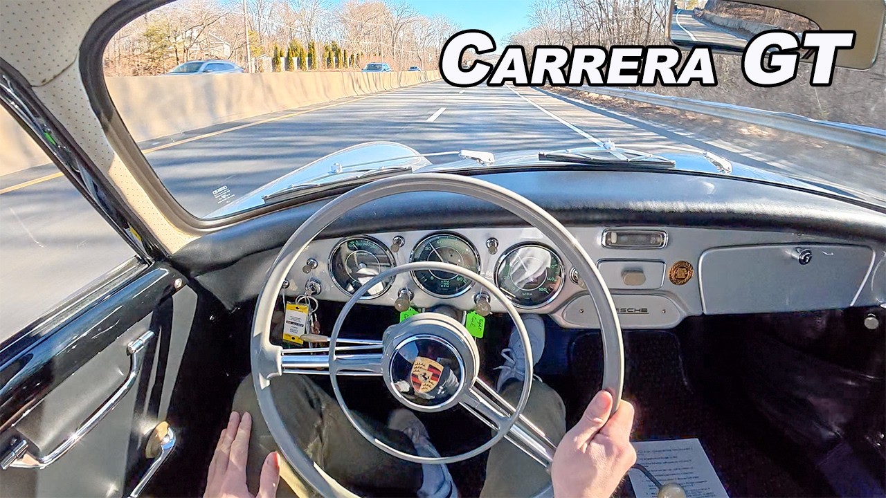1957 Porsche 356 Carrera GT - 4 Cam Air Cooled Race Engine (POV Drive)