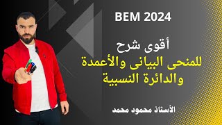 أقوى شرح 🔥للأعمدة والمنحنى والدائرة النسبية ❤️بالتوفيق للجميع 💯#الرابعة_متوسط #bem