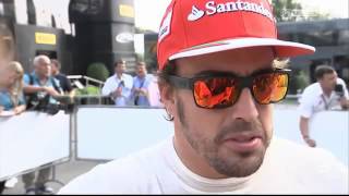 F1 2014 13 Italian GP Post Race interwiew Update