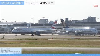 🔴 LIVE Plane Spotting @ Sydney Airport SYD/YSSY + Kurt + ATC 🔴