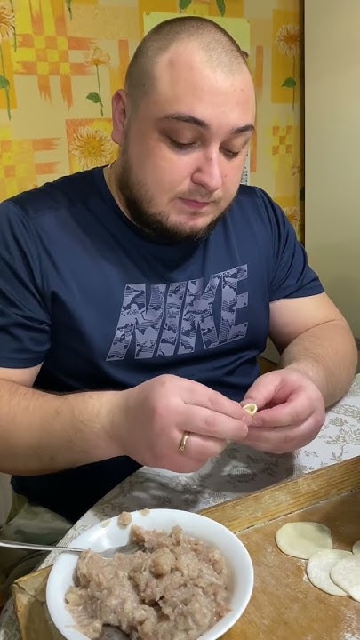 Домашний пельмени 🥟 #рецепт #пельменирецепт #пельменидомашние # ...