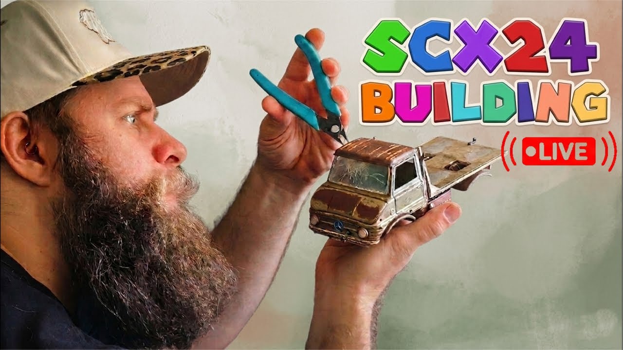 🔴 LIVE! 🔴 BUILDING SCX24S!