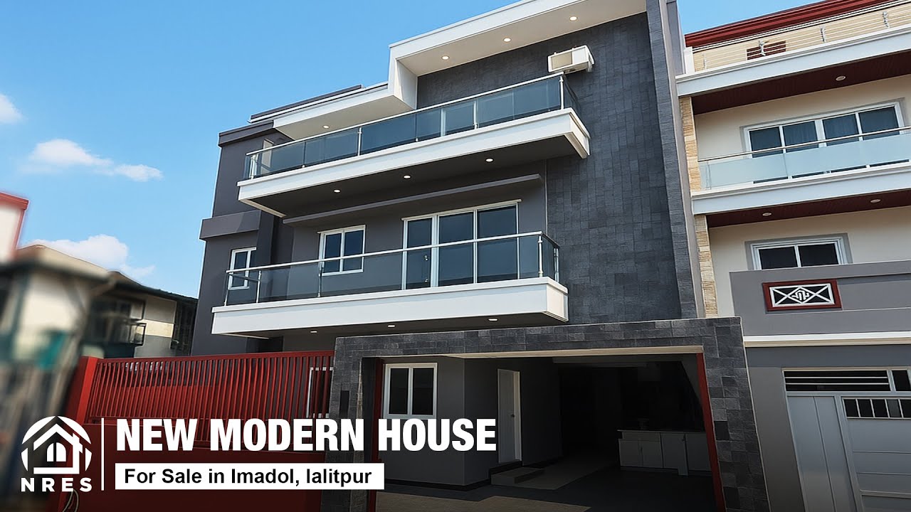 NEW MODERN HOUSE FOR SALE IN IMADOLE | LALITPUR | HOUSE TOUR #nres #realestate #houseforsale