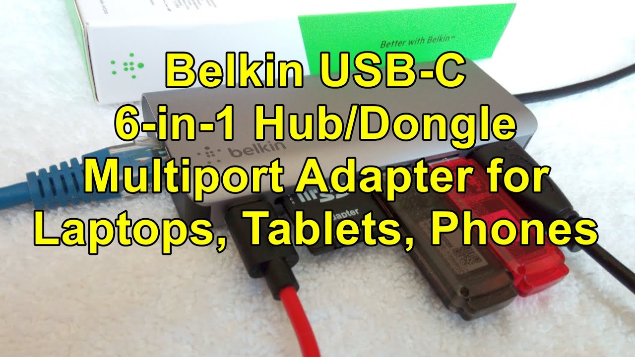 BELKIN - Station d'accueil USB-C Multiport 7-en-…