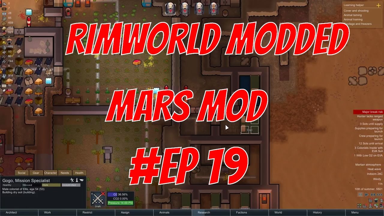 Rimworld alpha 15 mars mod v2 -  