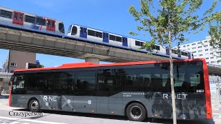 Qbuzz en RET Bussen en Kleurige Metro Zuidplein Rotterdam 2022 screenshot 5