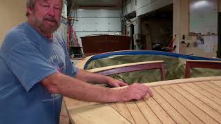1959 Chris Craft 17 Ft Sportsman Time to Stain 9 7 2017