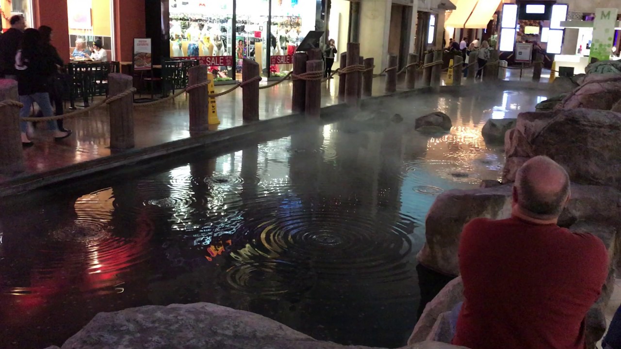 Indoor Rainstorm At Miracle Mile Shops In Planet Hollywood (Las Vegas) COOL!!! - YouTube