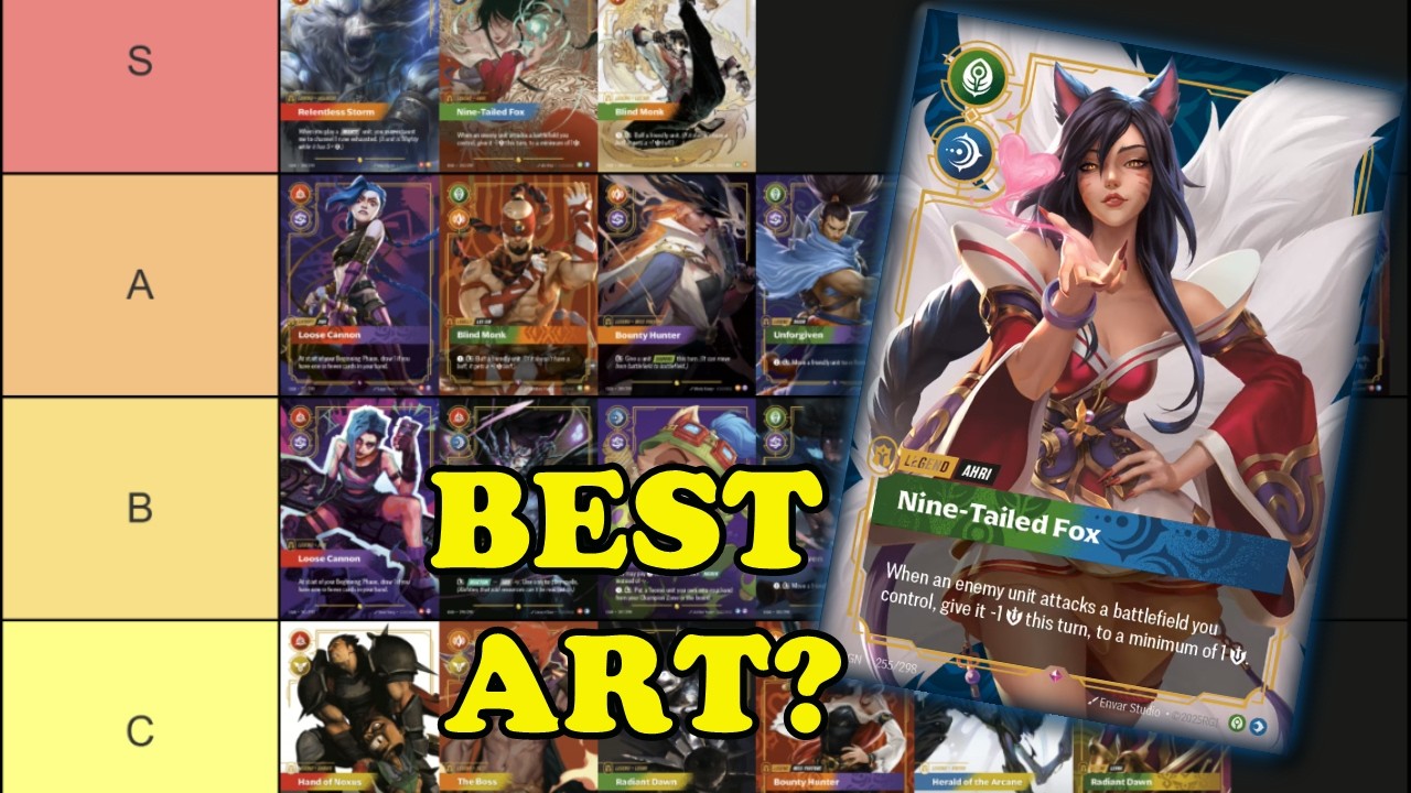 RANKING all the Legend card art in Riftbound League of Legends TCG