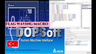 DELTA HMI MACRO FLAG WAVING| # HMI #DELTA #MACRO