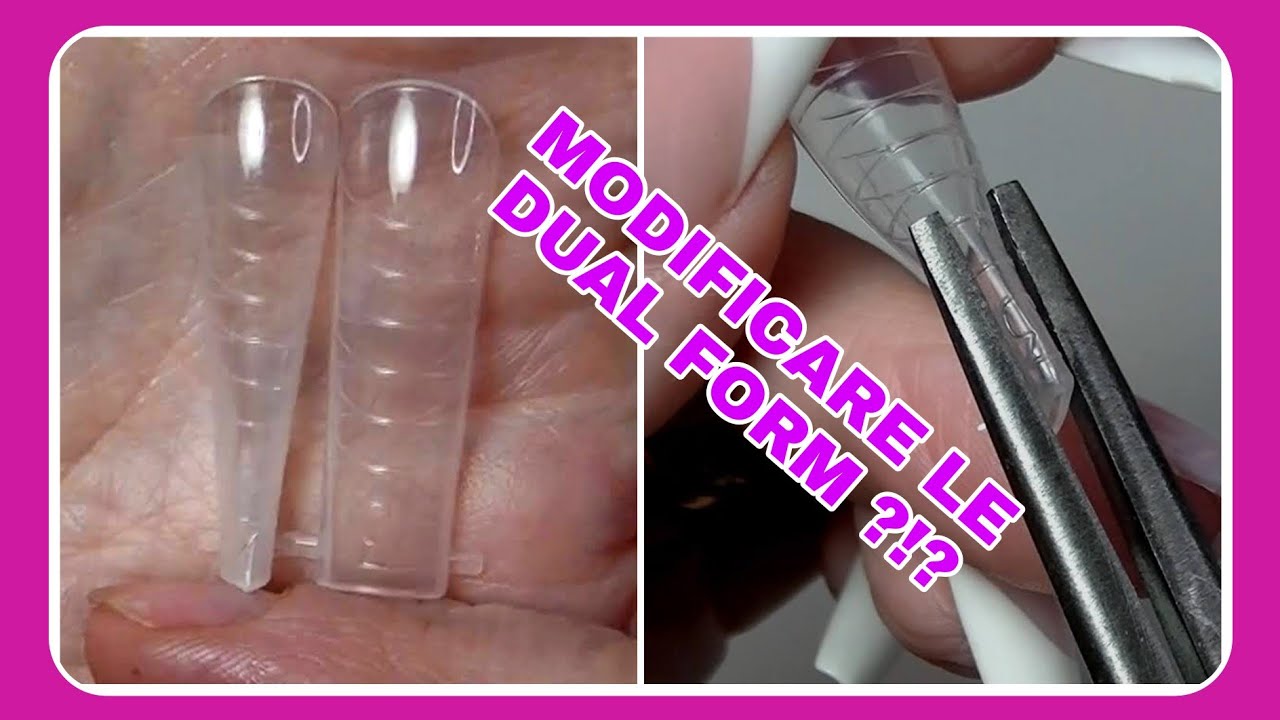 NAILS |  DUAL FORM INTERE | MODIFICARE LE DUAL FORM? @ValentinaMNails
