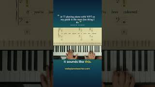Soft thumbs 🎹 the eighth note piano trick that stops worship chords sounding like a jackhammer