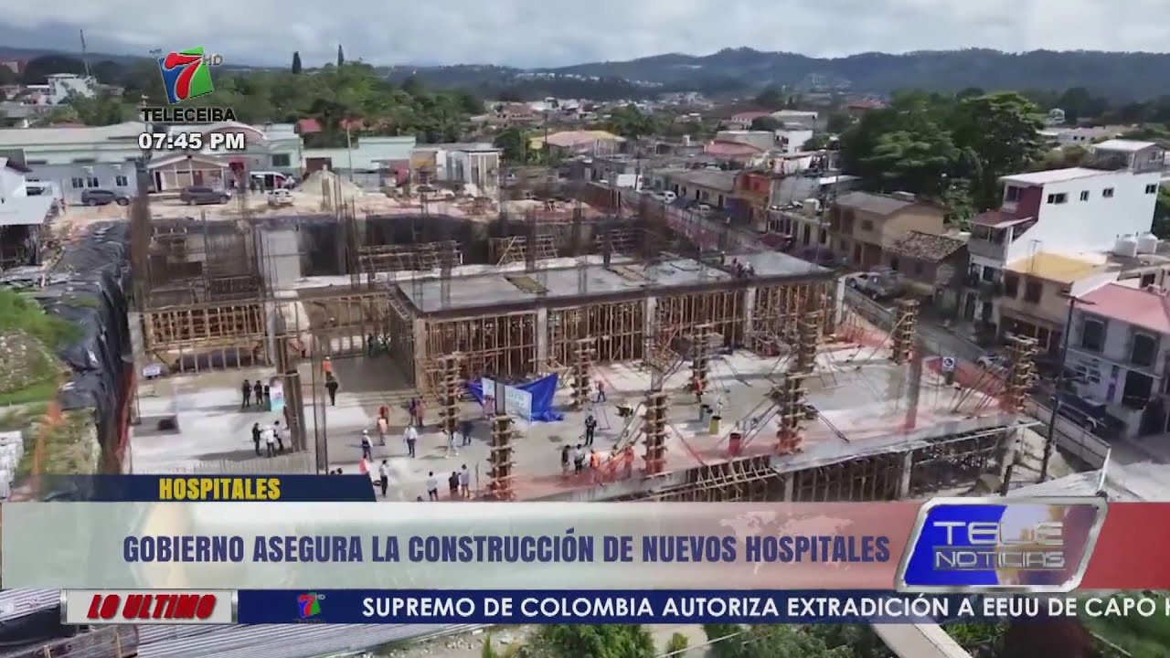 Gobierno de Honduras asegura la construcción de nuevos hospitales.