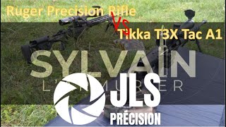 Comparatif Ruger Precision Rifle vs Tikka TAC A1 - une journée avec JLS Precision