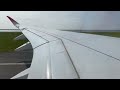 Japan Airlines A350-941 take off from Rwy36R Naha Airport with flap retraction