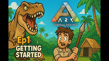 #ark Survival Evolved - The Island Ep1 (Getting Started)