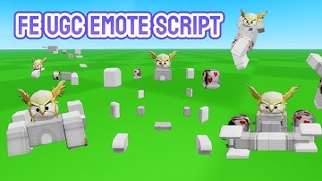 FE UGC EMOTE SCRIPT😱 | Roblox | R15
