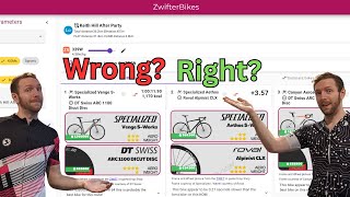 Are You Using The Wrong Bike In Zwift Races? Is A Watt Saved On Flat The Same As On A Climb?