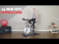 15 Mins All-Out Indoor Cycle HIIT Workout