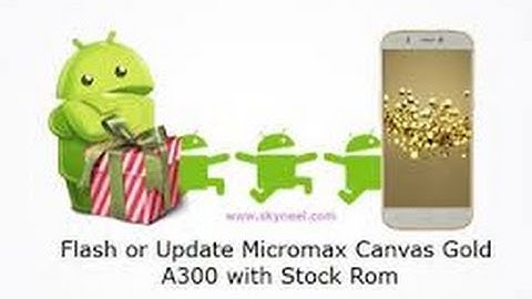 Hard reset canvas gold a300.