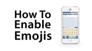 iOS 6 / iOS 5 - How To Enable Emoji Keyboard - iPhone 5 / iPhone 4S / 4 / 3GS