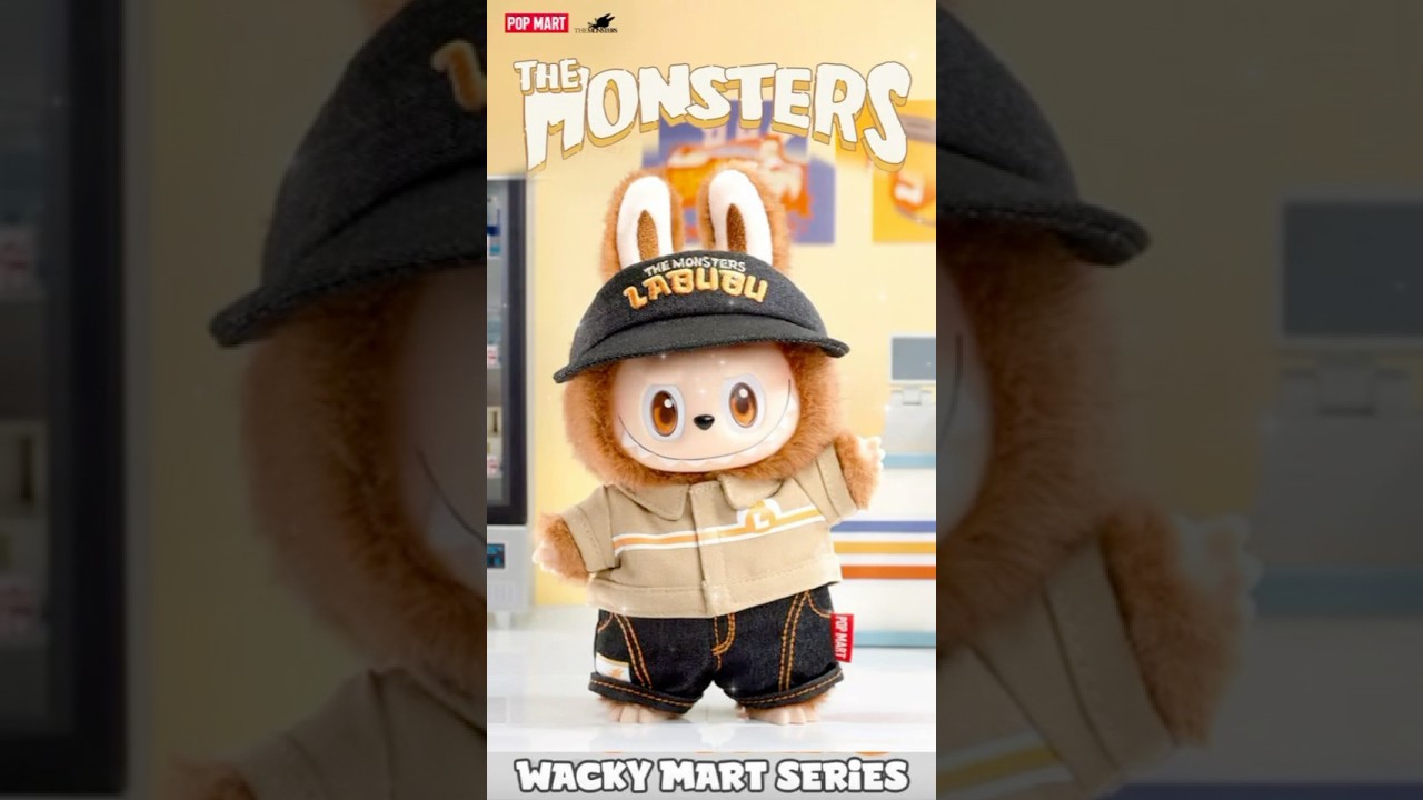 UNBOXING POP MART LABUBU | Wacky Mart - Blister Pack - Limited Special Vinyl Plush