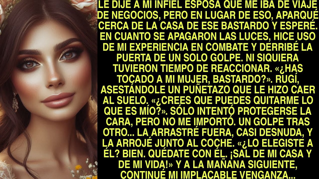 Le Dije A Mi Infiel Esposa Que Me Iba De Viaje De Negocios, Pero En Lugar De Eso, Aparqué Cerca De