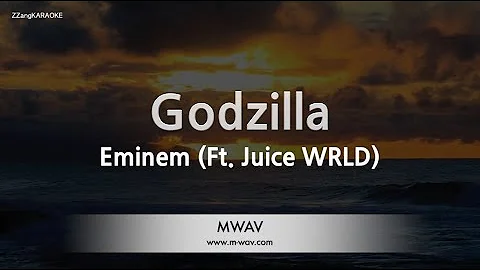 Eminem-Godzilla (Ft. Juice WRLD) (Karaoke Version)