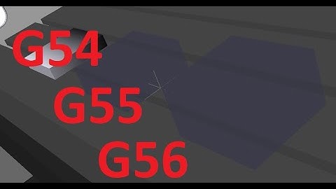 G54 - PRZESUNIĘCIE UKŁADU WSPÓŁRZĘDNYCH FREZARKA CNC - G CODE