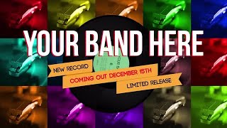 Your New Music Album Opener After Effects Templates Your New Music Album Opener After Effects Templates