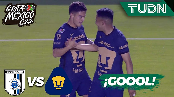 ¡PURO GOLAZO! Bombazo de Marco García | Querétaro 1-2 Pumas | Grita México C22 - J2 | TUDN