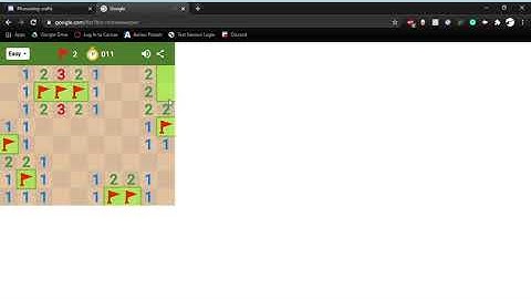 11 Seconds Google Minesweeper