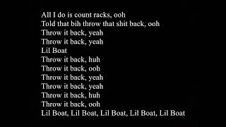 Lil Pump - &quot;Back&quot; Ft Lil Yachty (Lyrics) + AUDIO