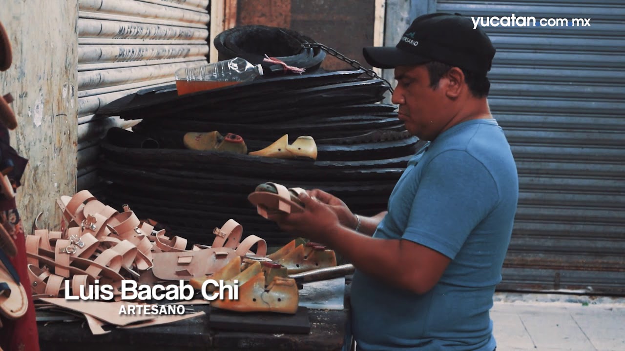 Manos Yucatecas: Huaracheros, un oficio que sigue vigente - YouTube