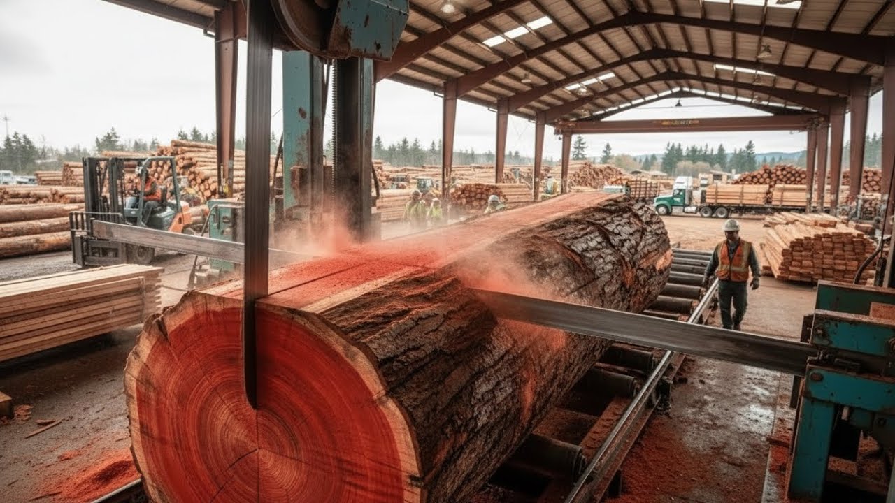 Inside the Oldest Sawmill Factory – How Redwood Becomes Luxury Living ...