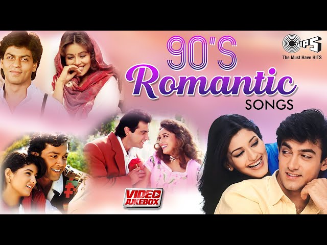 Bollywood 90's Romantic Songs | Video Jukebox | Hindi Love Songs | Tips Official | 90's Hits class=