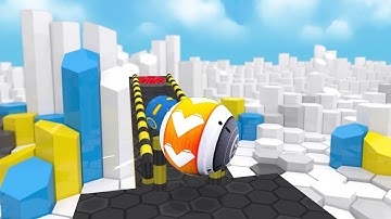 GYRO BALLS - All Levels NEW UPDATE Gameplay Android, iOS #1211 GyroSphere Trials