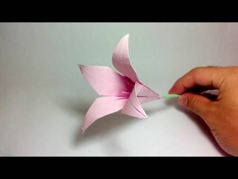 Origami Flower (100th video!)