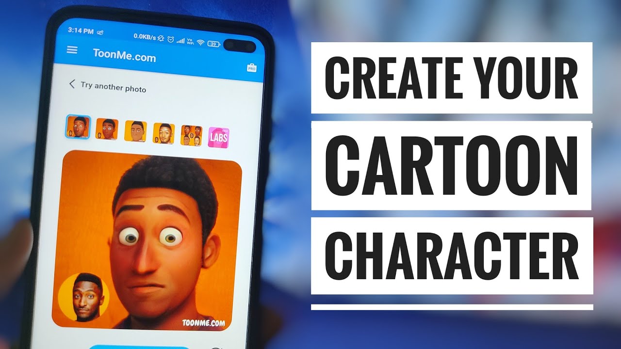 How to Create your Cartoon Character Free Online - YouTube