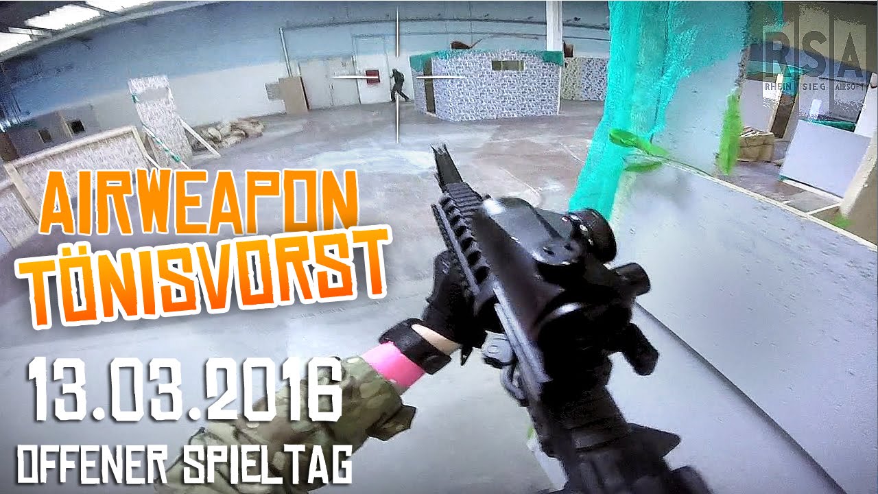 Airweapon Tönisvorst 13.03.2016 - Ultimate Airsoft Hit Compilation - WE ...
