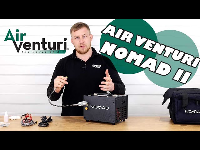 Prooi kopiëren versnelling Air Venturi NOMAD II Portable Air Compressor - Quickfire Review - YouTube