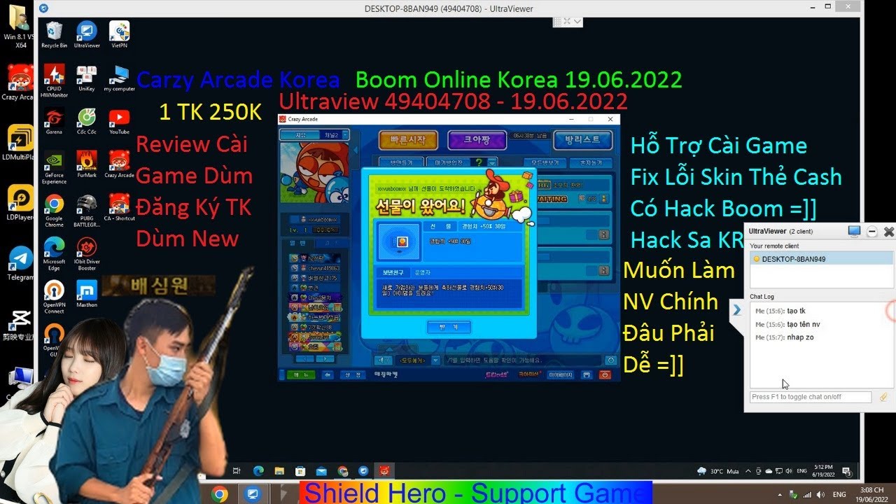 Boom Online H n Qu c 2022 Review C i Game Boom Online H n Qu c D m V Fix L i Crazy Arcade Nexon 