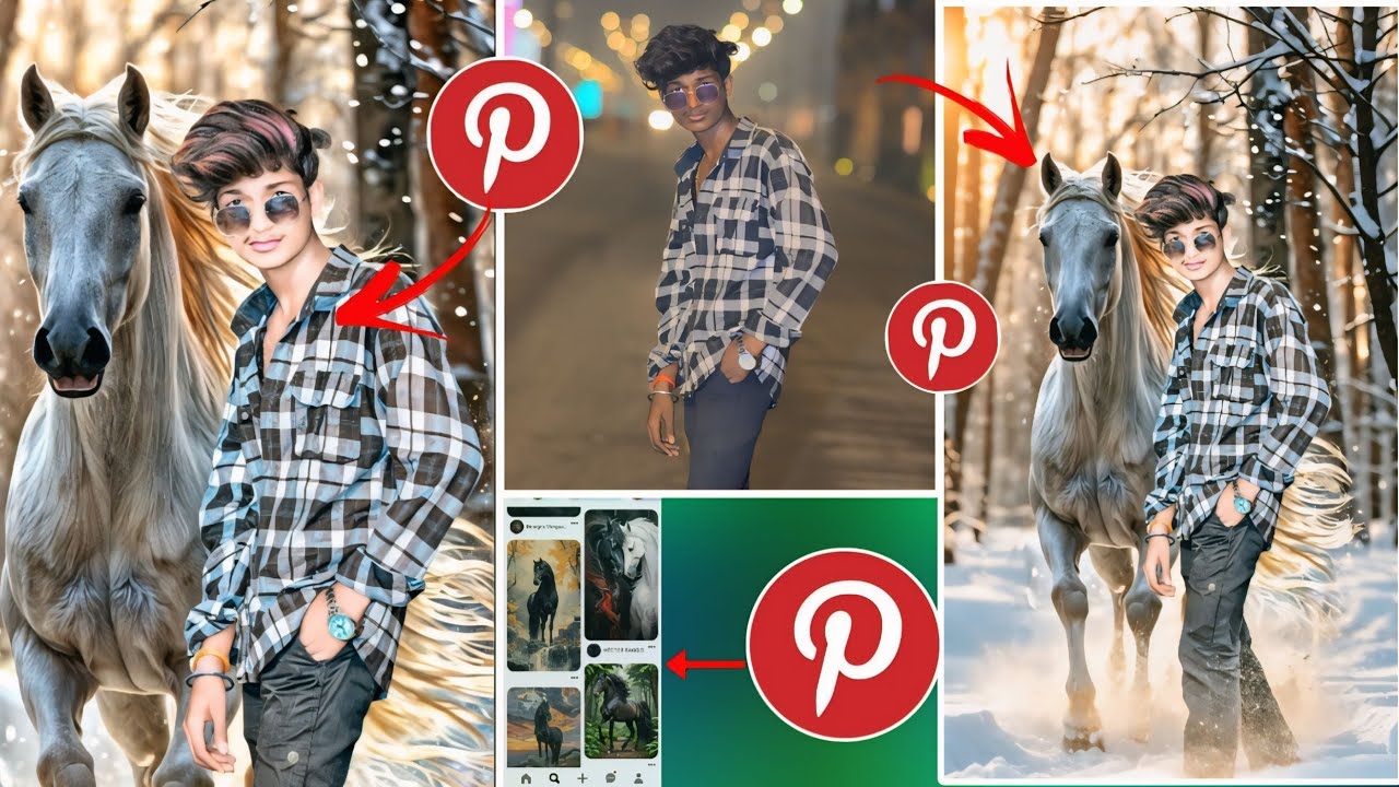 💯(Pintrest)app kaise फोटो editing करें ll😲कैसे background download करें best तरिका जल्दी से शिका लो🤗