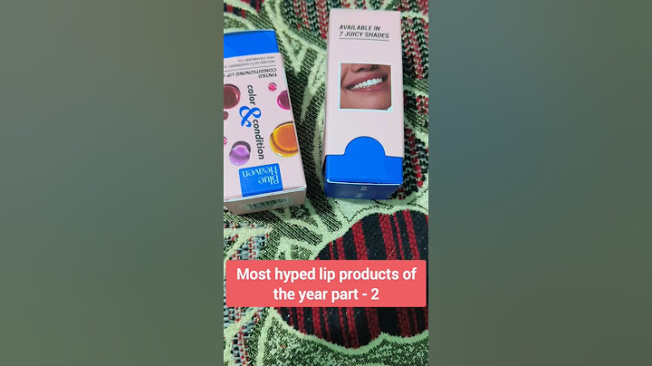 Laneige stained glowy lip balm review
