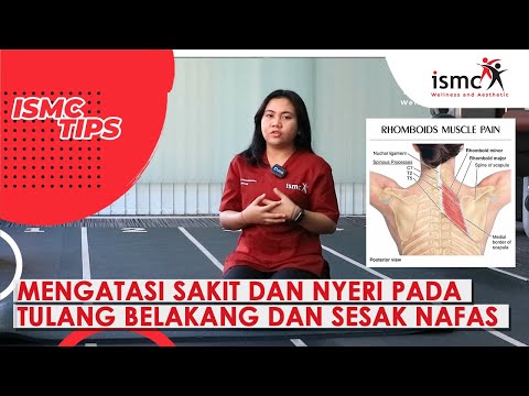 MENGATASI SAKIT DI TULANG BELAKANG DAN SESAK NAFAS - RHOMBOID MUSCLE PAIN