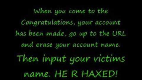 How to hack a Runescape Account without program!