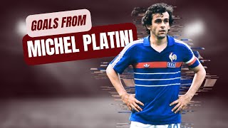 A few career goals from Michel Platini