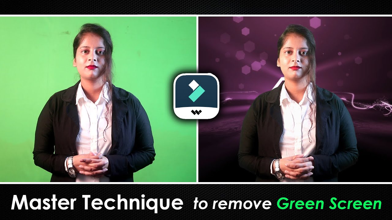 Master Technique to remove Green Screen Filmora X Tutorial Chroma Key Pro settings YouTube