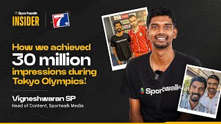 All things digital with Vigneshwaran SP | How we hit 30 million impressions during Tokyo 2020