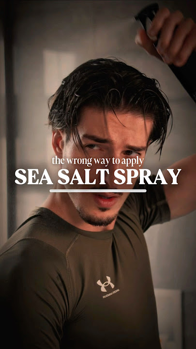 The BEST Way To Apply Sea Salt Spray! ✅🤝 #hairstyle